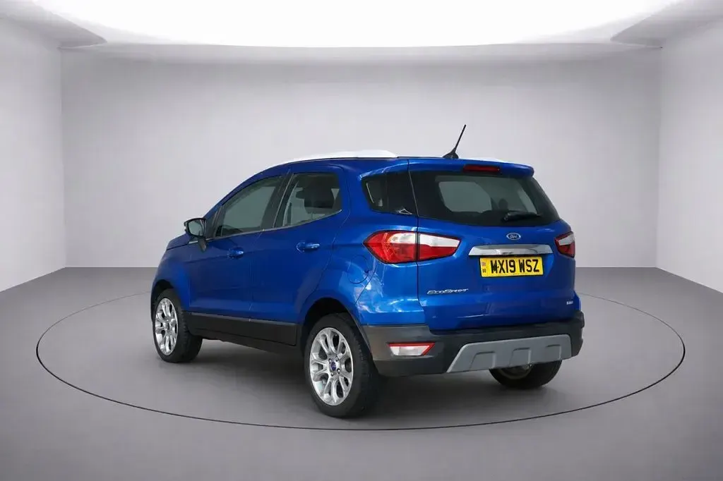 Used Ford Ecosport Titanium 125 HP (91 kW) 2019 Blue SUV