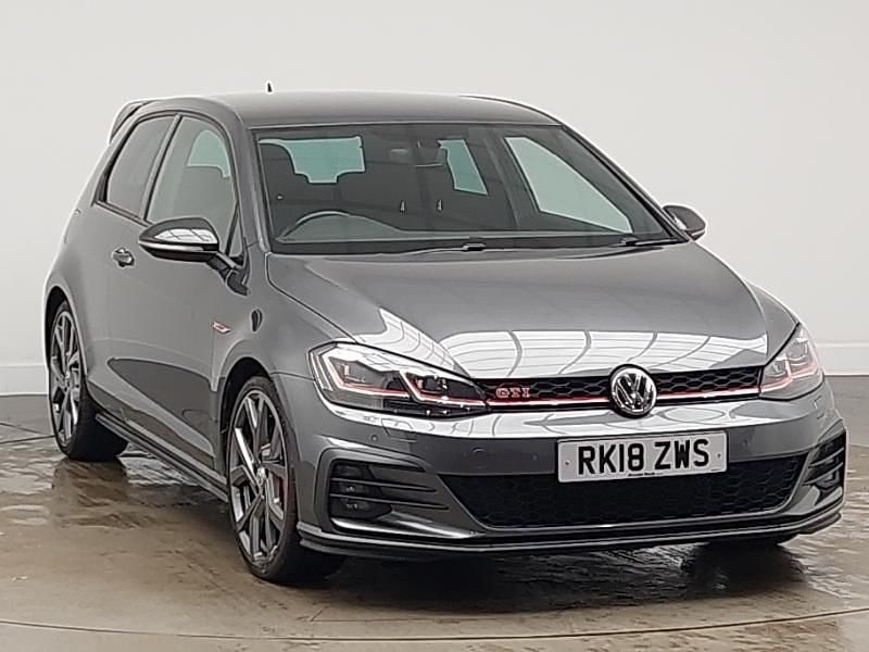 Used VW Golf VII GTI 245 HP (180 kW) 2018 Grey Hatchback