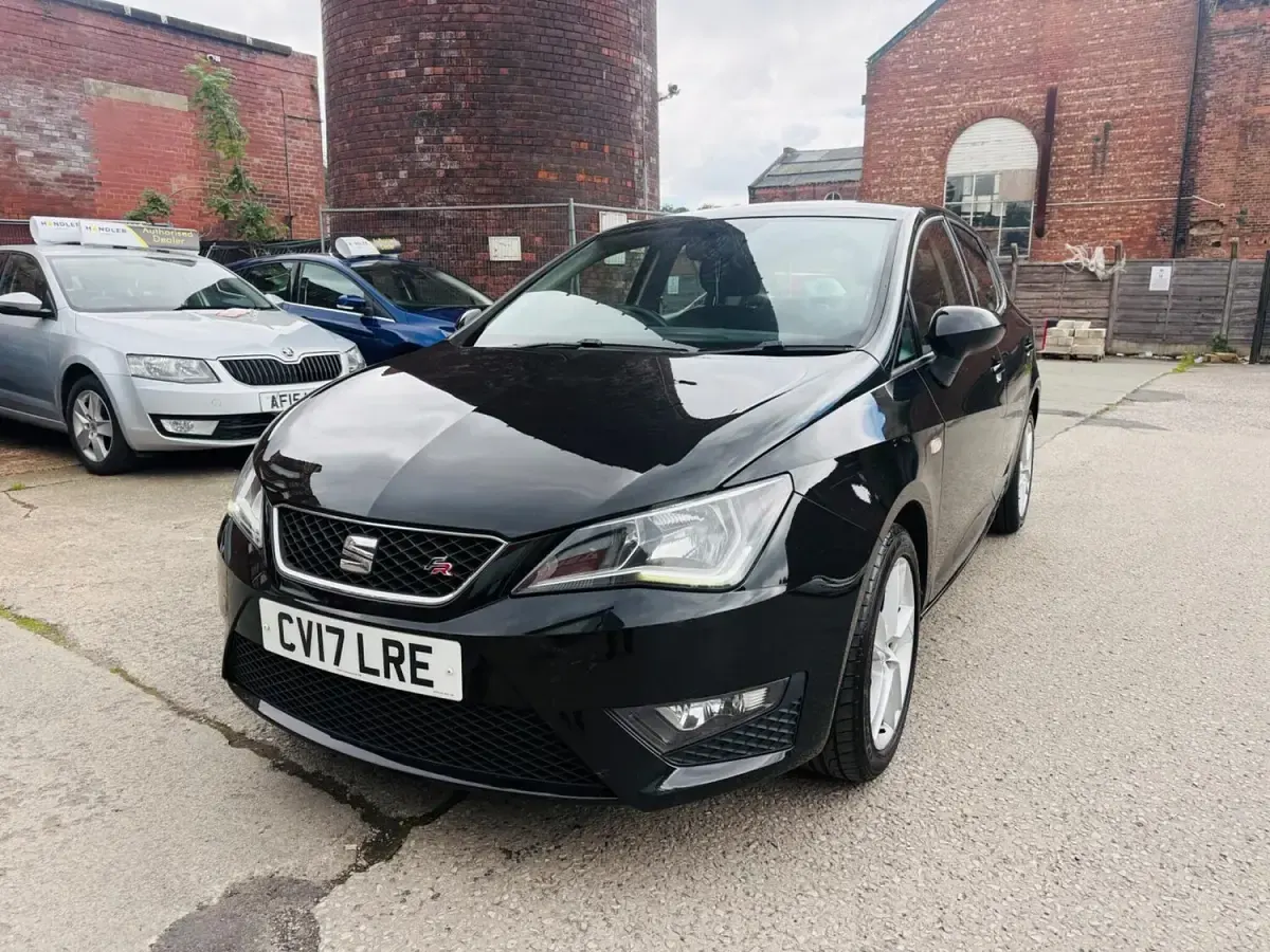 Used Seat Ibiza FR 110 HP (80 kW) 2017 Black Hatchback