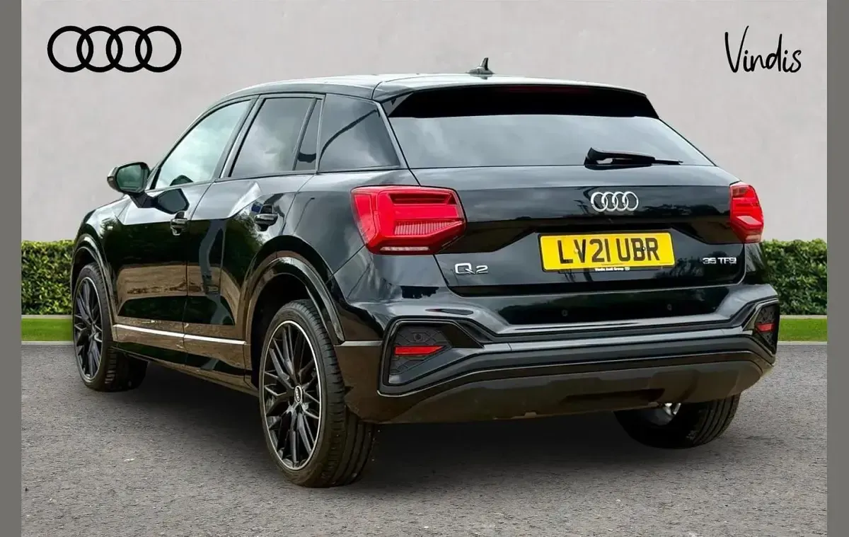 Used Audi Q2 Black Edition 147 HP (108 kW) 2021 Black SUV