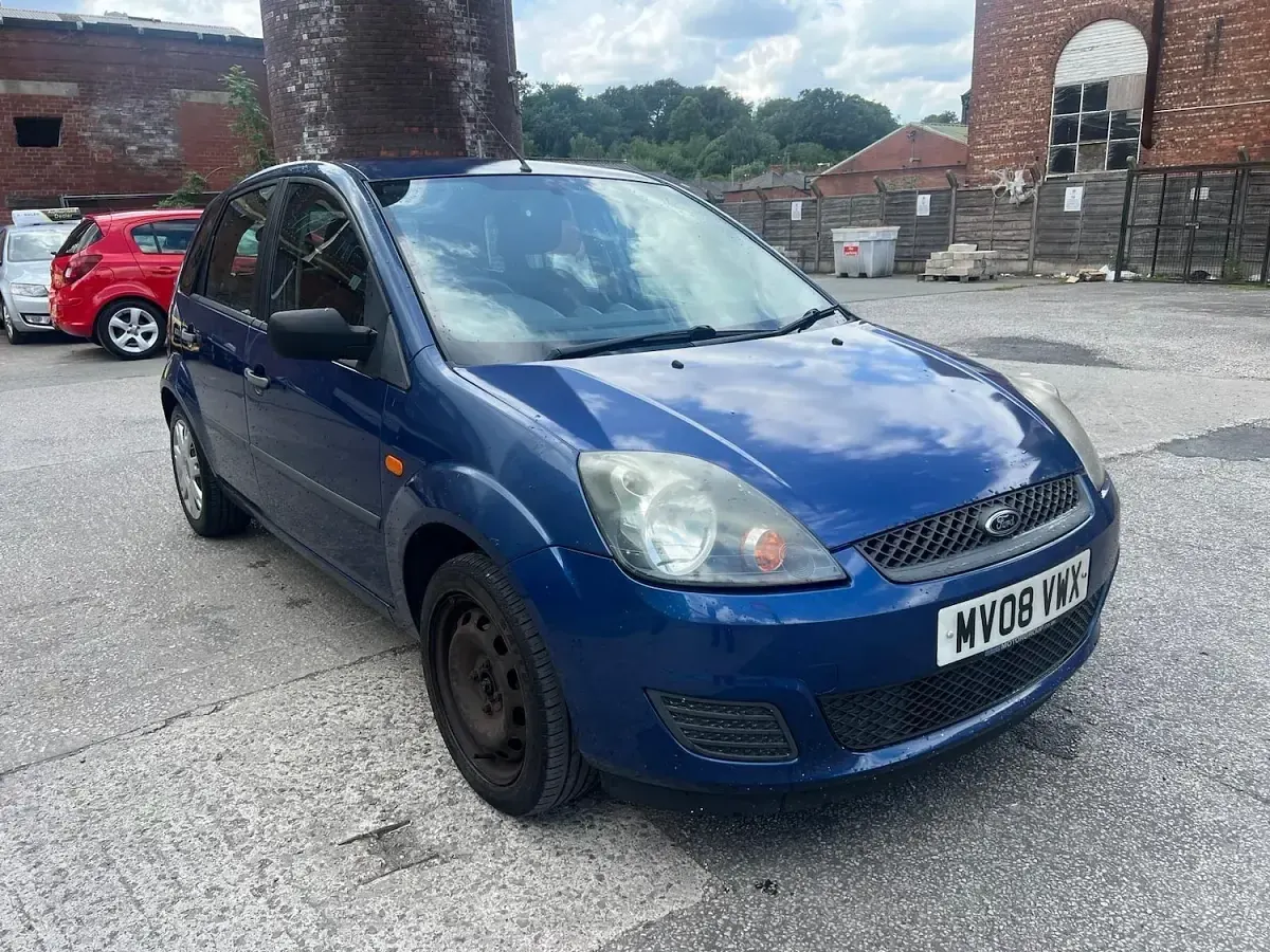 Used Ford Fiesta Style 2008 Blue Hatchback