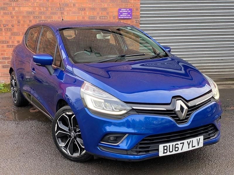Used Renault Clio IV Dynamique 2017 Blue Hatchback