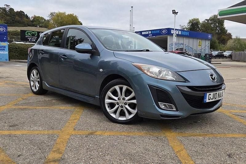 Used Mazda 3 105 HP (77 kW) 2010 Blue Hatchback