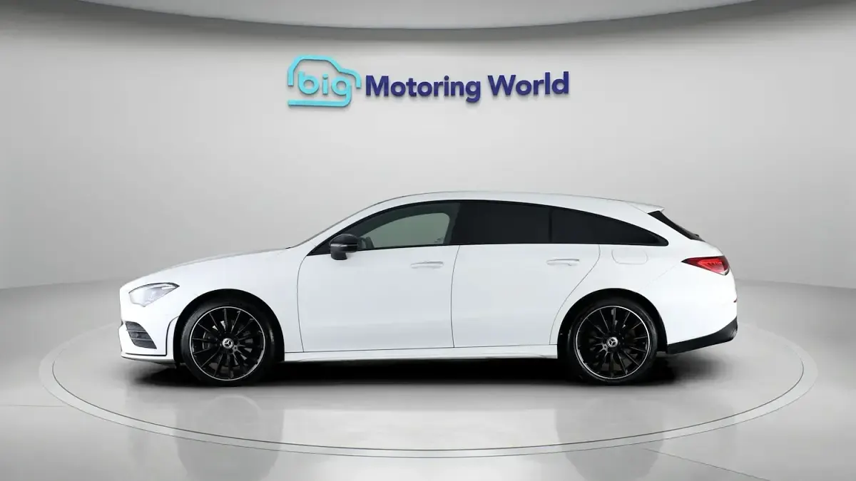 Used Mercedes CLA250e AMG Line Premium Plus 218 HP (160 kW) 2022 White Coupe
