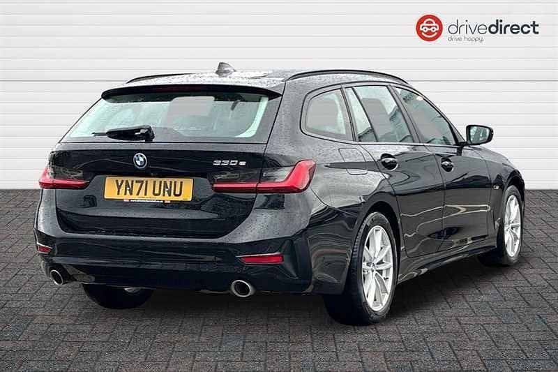 Used BMW 330e Impressive 2021 Black Estate