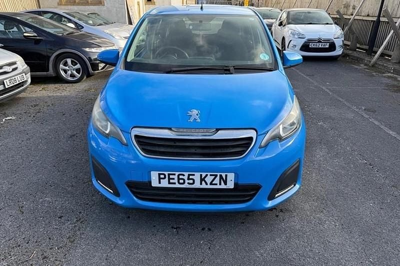 Used Peugeot 108 Active 68 HP (50 kW) 2015 Blue Hatchback
