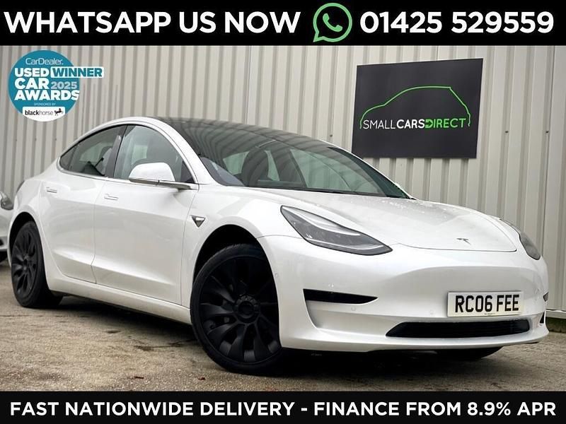 White Used 2020 Tesla Model 3 Standard Range Sedan | £15,000 (Fair price) - Image 1/3