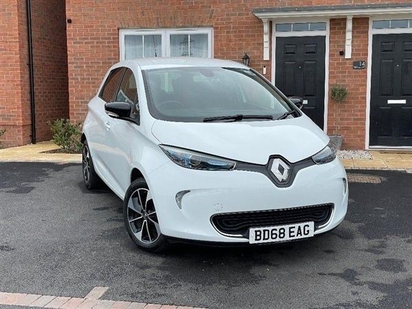 White Used 2018 Renault Zoe Dynamique Hatchback | £4,499 (Good price) - Image 1/1