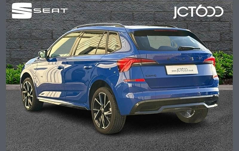 Used Skoda Kamiq Monte Carlo 147 HP (108 kW) 2023 Blue SUV