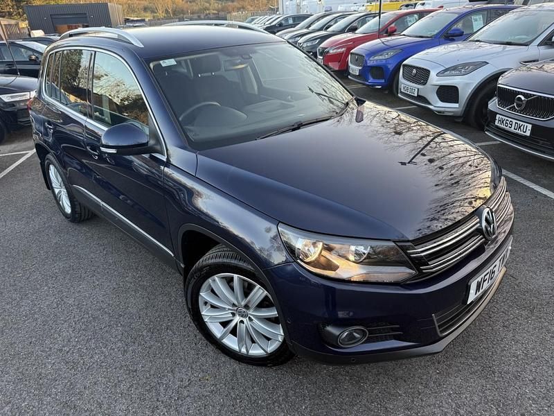 Used VW Tiguan Edition 150 HP (110 kW) 2016 Blue SUV