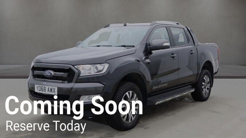 Black Used 2018 Ford Ranger Wildtrack Pickup | £17,700 (Super price) - Image 1/4