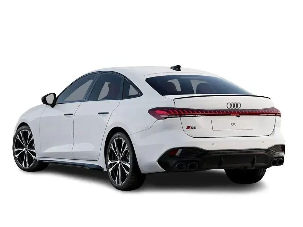 New Audi S5 Black Edition 2026 White Hatchback