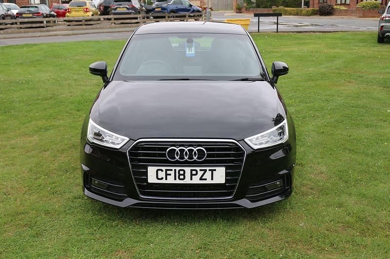 Used Audi A1 S-Line 125 HP (91 kW) 2018 Black Hatchback