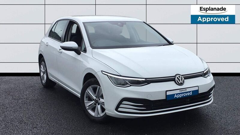 White Used 2021 VW Golf VIII Life Hatchback | £16,495 (Fair price) - Image 1/3