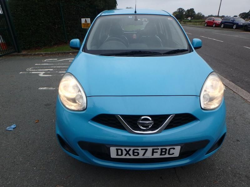 Used Nissan Micra Acenta 2017 Blue Hatchback