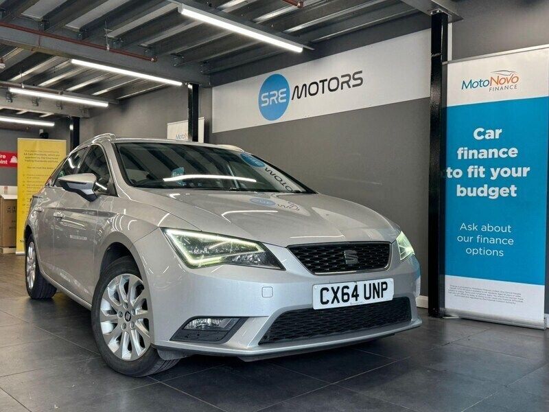 Silver Used 2014 Seat Leon Sport Estate | £4,195 (Fair price) - Image 1/4