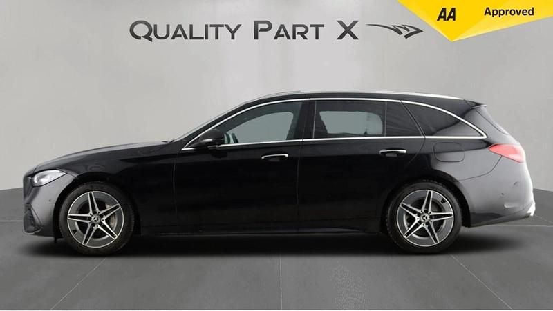 Used Mercedes C300e AMG Line Premium Plus 2023 Black Estate