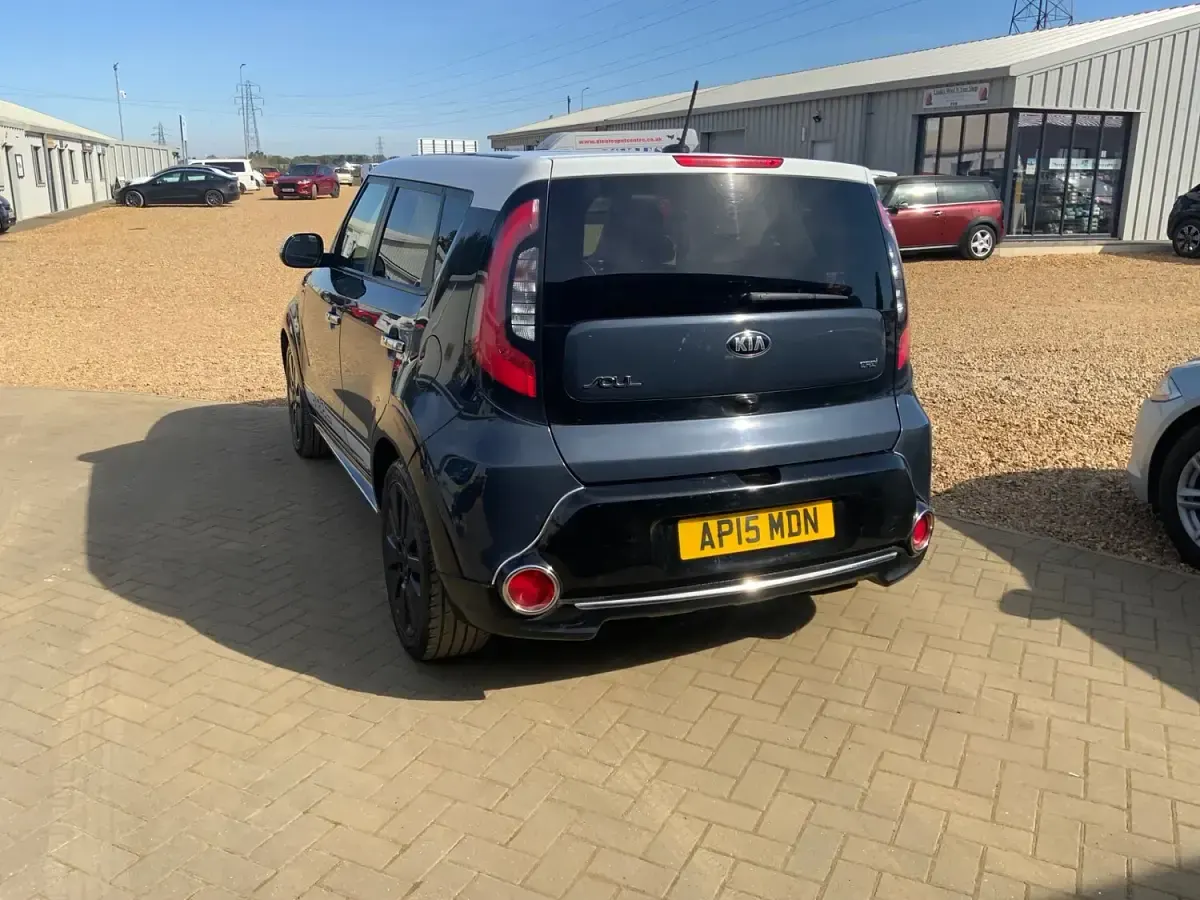 Used Kia Soul 126 HP (92 kW) 2015 Blue SUV