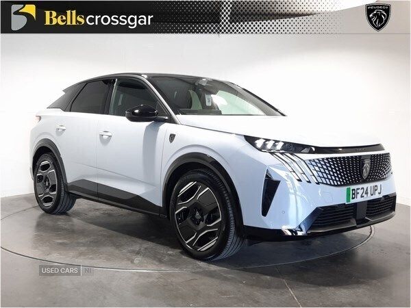 White Used 2024 Peugeot e-3008 GTi SUV | £27,650 (Fair price) - Image 1/4