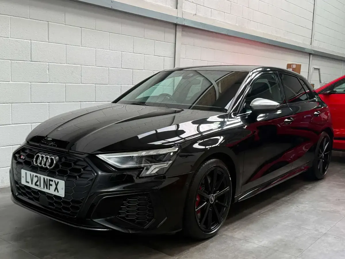 Used Audi S3 Sportback 310 HP (228 kW) 2021 Black Hatchback