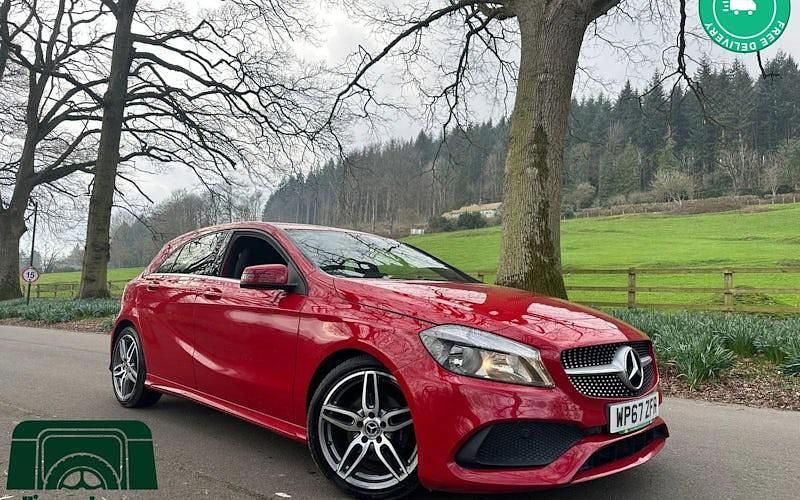 Used Mercedes A200 AMG line 136 HP (100 kW) 2018 Hatchback