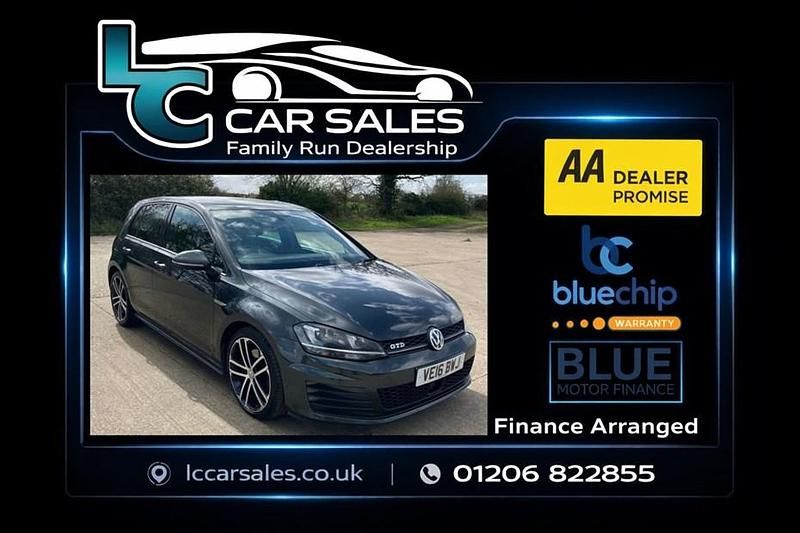 Used VW Golf VII GTD 2016 Grey Hatchback