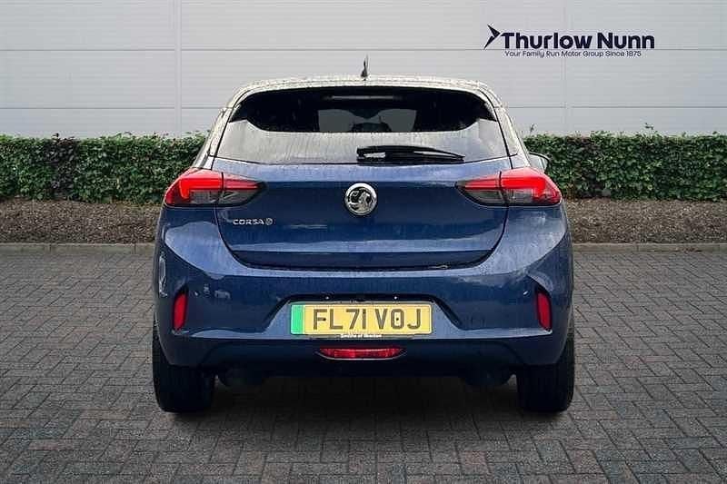 Used Vauxhall Corsa-e Elite 100 kW (136 HP) 2021 Blue Hatchback