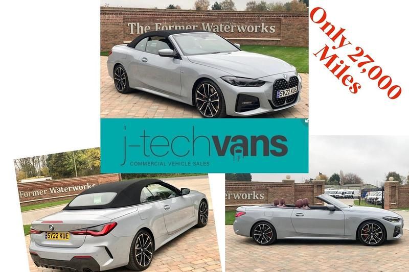 Grey Used 2022 BMW 430 Cabriolet M Sport Cabriolet | £34,995 - Image 1/4