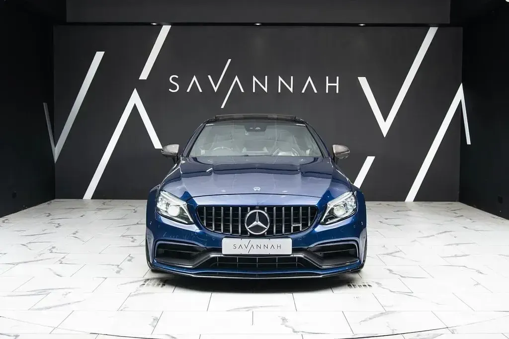 Used Mercedes C63S AMG Premium Plus 2019 Blue Coupe