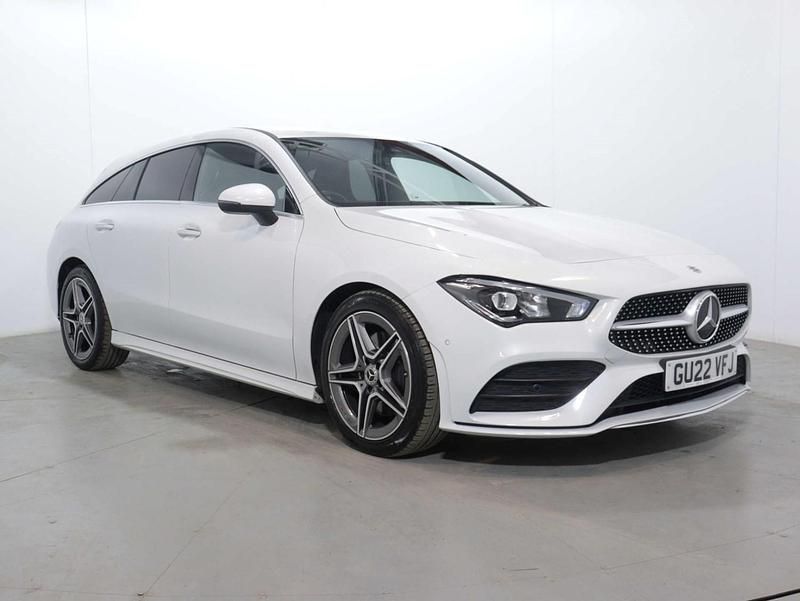White Used 2022 Mercedes CLA200 AMG Line Premium Estate | £21,500 (Fair price) - Image 1/1