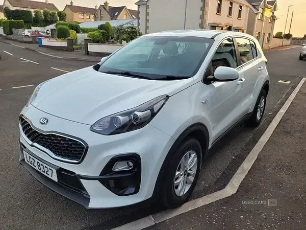 Used Kia Sportage 130 HP (95 kW) 2019 White SUV