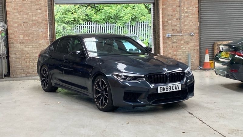 Grey Used 2018 BMW M5 Competition Edition Sedan | £42,490 (Expensive) - Image 1/4