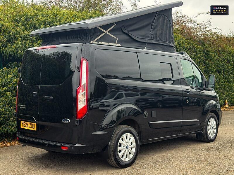 Used Ford Transit Custom Limited 130 HP (95 kW) 2024 Black Van