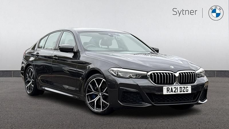 Grey Used 2021 BMW 530 M Sport | £33,500 (Fair price) - Image 1/4