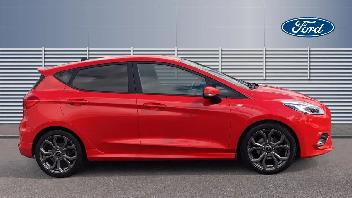 Used Ford Fiesta ST-Line 125 HP (91 kW) 2020 Red Hatchback