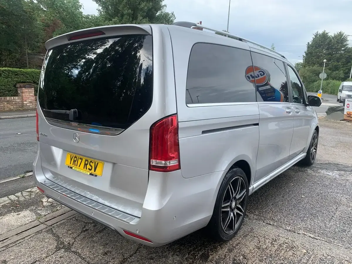 Used Mercedes V250 AMG line 190 HP (139 kW) 2017 Silver MPV