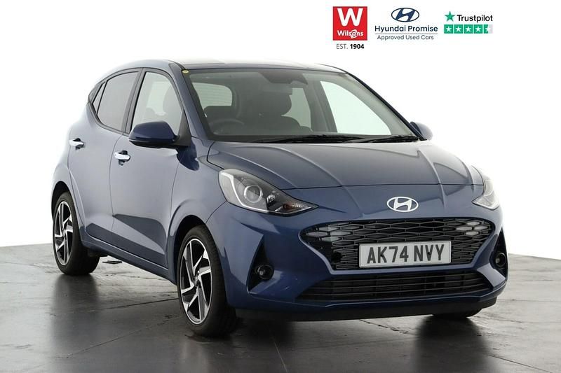 Blue New 2024 Hyundai i10 Premium Hatchback | £18,095 (Fair price) - Image 1/3
