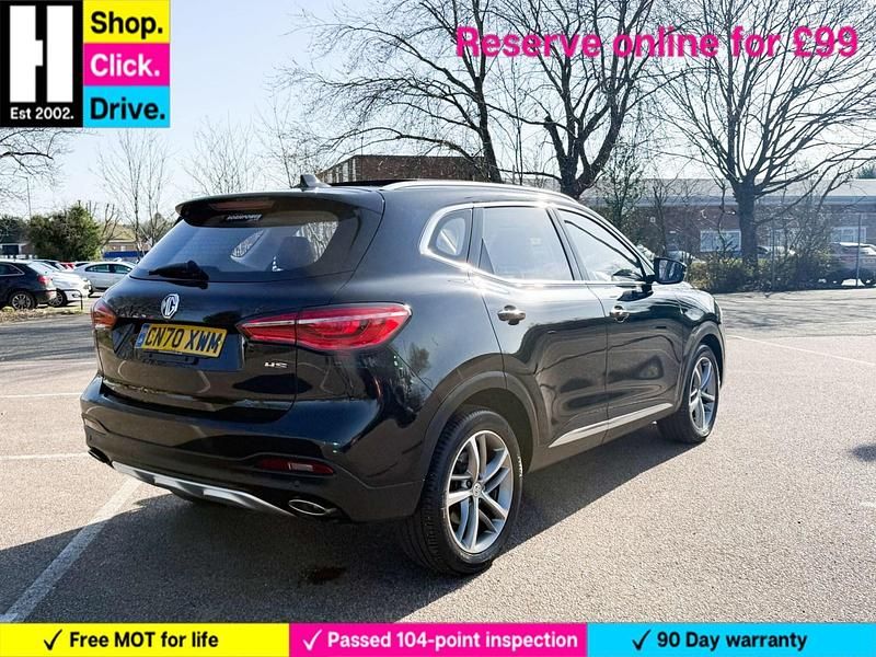 Used MG HS Exclusive 162 HP (119 kW) 2020 Black SUV