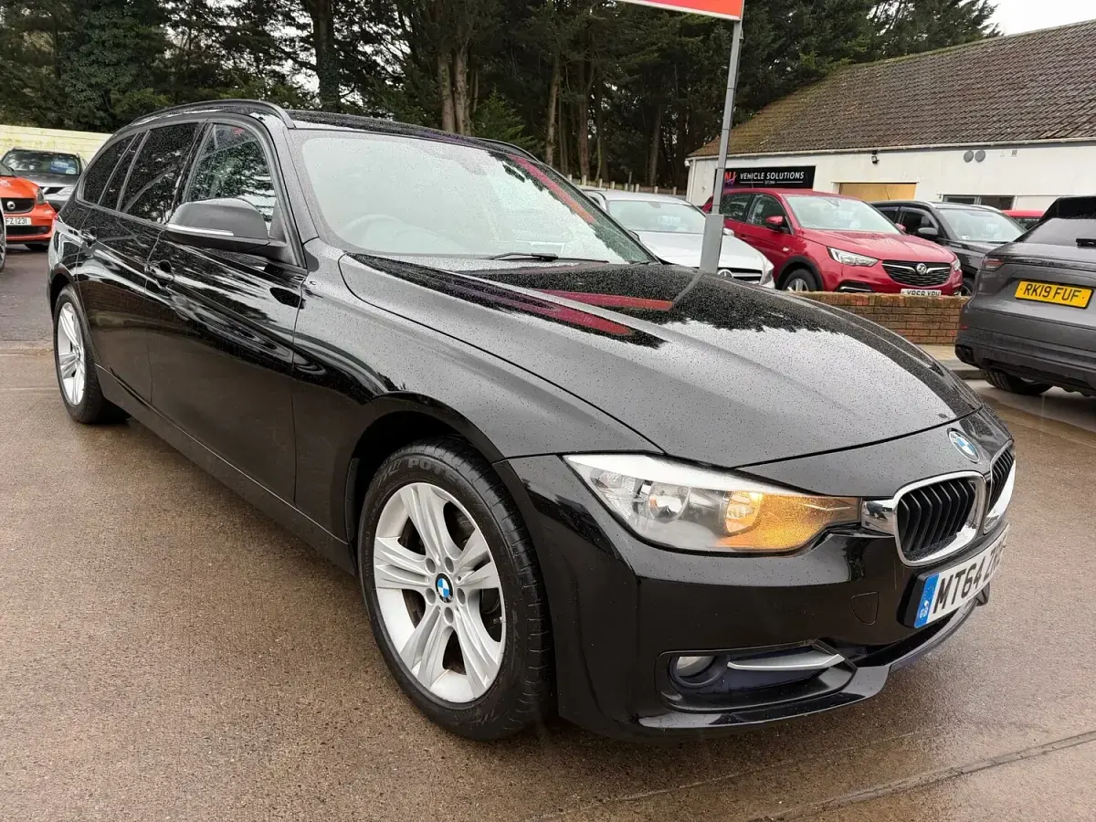 Used BMW 320 Sport Line 181 HP (133 kW) 2014 Black Estate