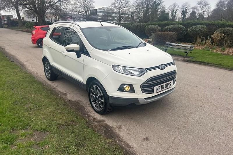 Used Ford Ecosport Titanium 125 HP (91 kW) 2016 White SUV