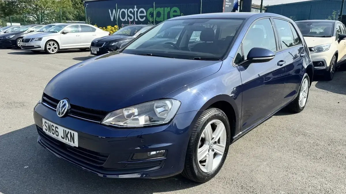 Used VW Golf VII Edition 2016 Blue Hatchback