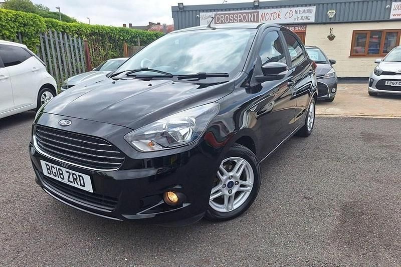 Black Used 2018 Ford Ka Plus Zetec Hatchback | £7,295 (Fair price) - Image 1/1