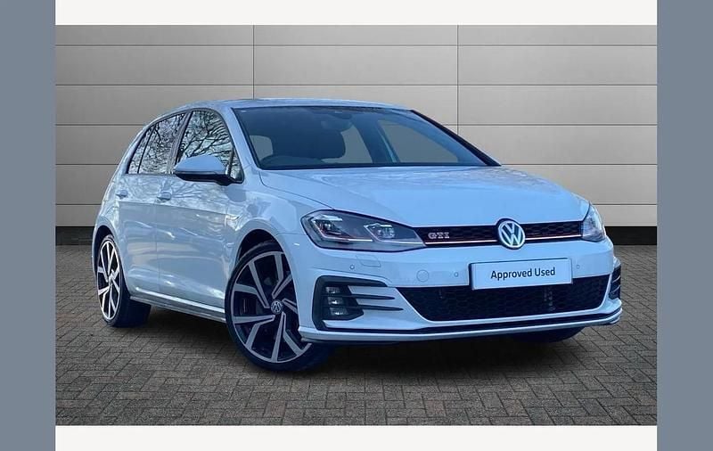 Used VW Golf VIII GTI 245 HP (180 kW) 2020 Pure white Hatchback