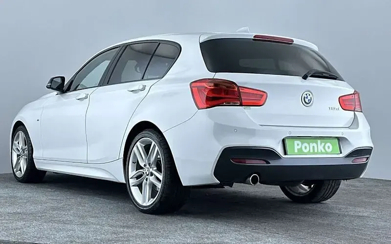 Used BMW 118 M Sport 150 HP (110 kW) 2017 White Hatchback