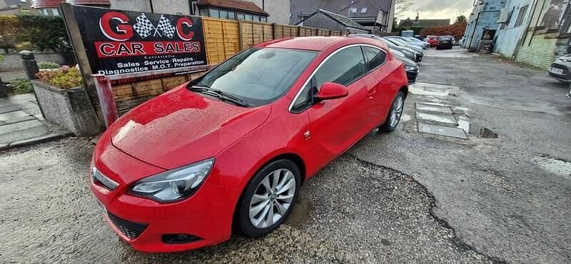 Red Used 2013 Vauxhall Astra GTC SRi Hatchback | £2,495 (Fair price) - Image 1/4