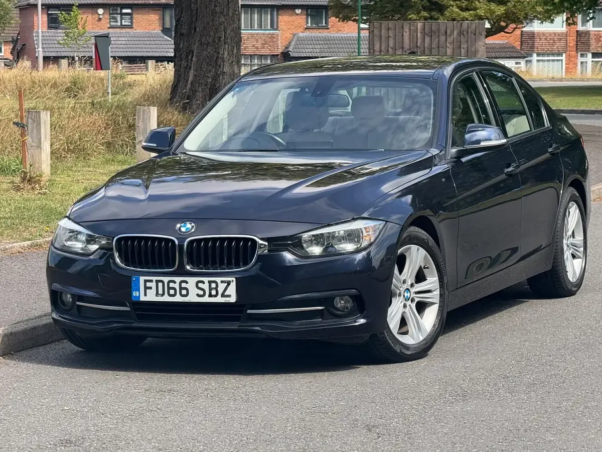 Used BMW 320 Efficient Dynamics 2016 Blue Sedan
