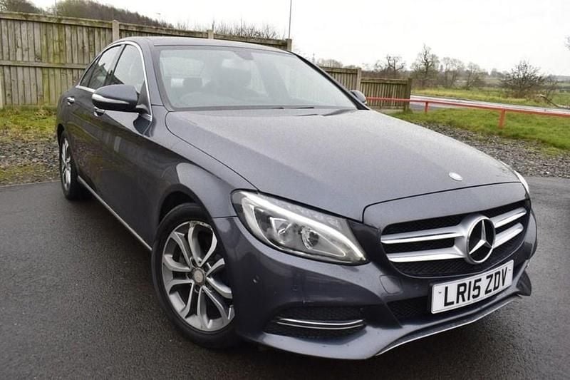 Used Mercedes C220 Premium 170 HP (125 kW) 2015 Grey Sedan