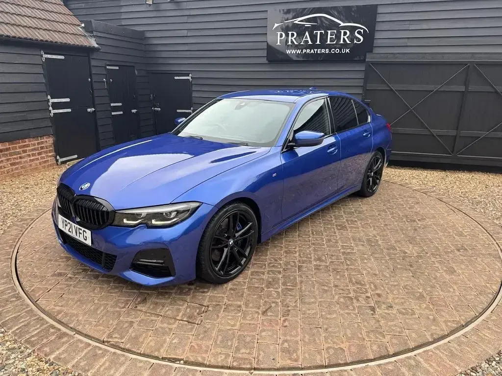 Used BMW 320 M Sport 190 HP (139 kW) 2021 Blue Sedan