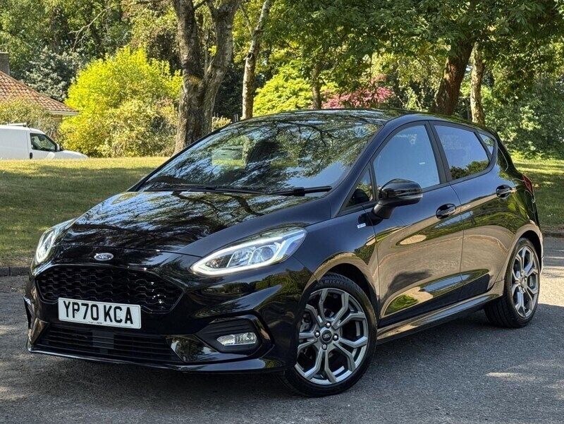 Black Used 2020 Ford Fiesta ST-Line Hatchback | £12,880 (Fair price) - Image 1/4