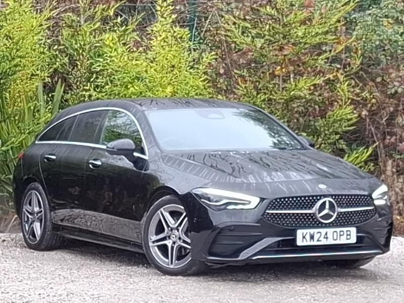 Black Used 2024 Mercedes CLA180 Executive Sedan | £24,498 (Good price) - Image 1/4
